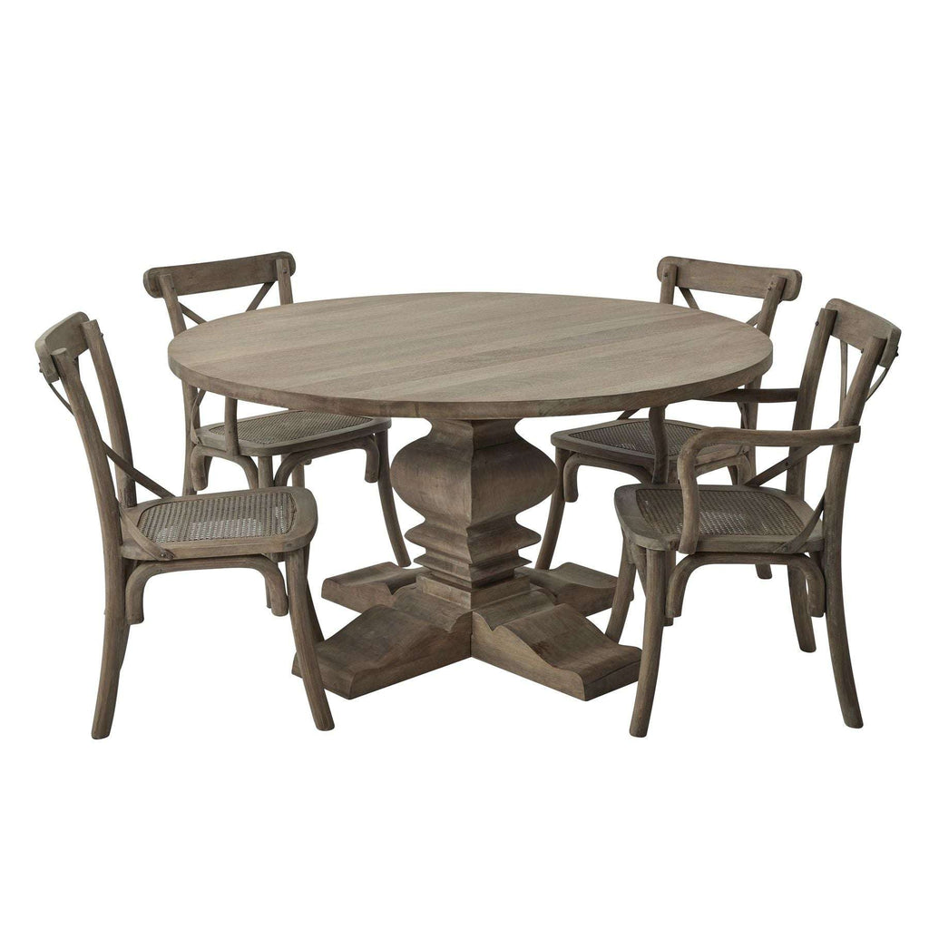 Copgrove Collection Round Pedestal Dining Table Shades 4 Seasons