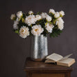 Shades 4 Seasons Fashion Peony Single Stem Spring Flower WHITE PLASTIC Shades 4 Seasons