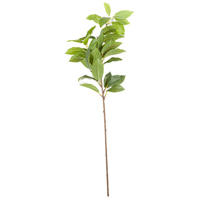 Shades 4 Seasons Laurel Leaf Spray - Artificial Single Stem GREEN PLASTIC Shades 4 Seasons