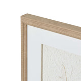 Alta White Feathers Art Mounted In Beaded Frame Shades 4 Seasons