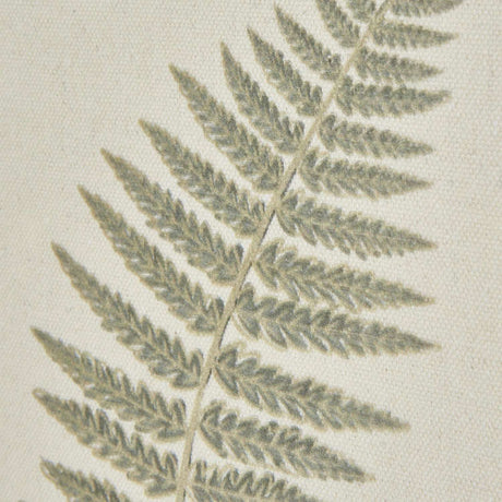 Fern Art On Texture-Torn Paper With Beaded Frame Shades 4 Seasons