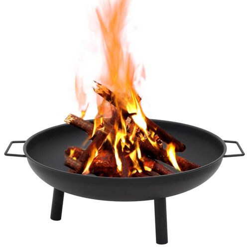 vidaXL Outdoor Fire Pit with Sturdy Steel Design vidaXL