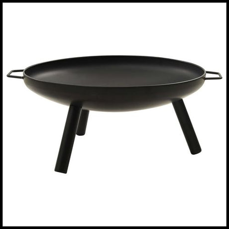 vidaXL Outdoor Fire Pit with Sturdy Steel Design vidaXL