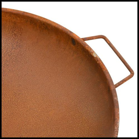 vidaXL Outdoor Fire Pit with Sturdy Steel Design vidaXL