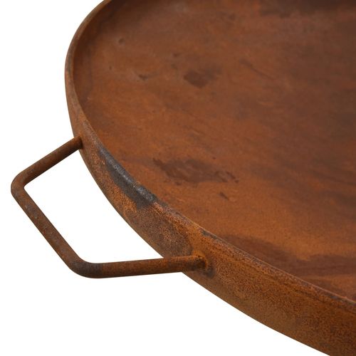 vidaXL Outdoor Fire Pit with Sturdy Steel Design vidaXL