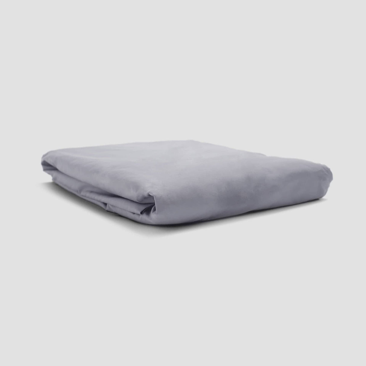 Cotton Collective Fitted Sheet in Soft Grey Cotton Collective