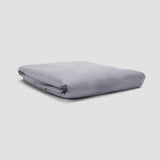 Cotton Collective Fitted Sheet in Soft Grey Cotton Collective