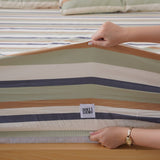 Fitted Sheet by SHEET STORY showcasing soft fabric and stretchable corners for a secure fit