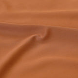 SHEET STORY Fitted Sheet in warm terracotta colour, soft and breathable fabric for a comfortable night's sleep
