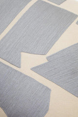 Orsina Floor Cushion with a textured grey design, perfect for stylish interior decor and comfortable seating