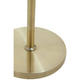 Orsina Floor Lamp with a sleek brass base and modern design for elegant lighting