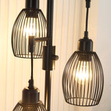 Stylish Wise Galleria Floor Lamp with three wire pendant lights for modern home decor