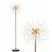 Elegant Wise Galleria Floor Lamp with a unique starburst design, perfect for modern living spaces