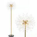Elegant Wise Galleria Floor Lamp with a unique starburst design, perfect for modern living spaces