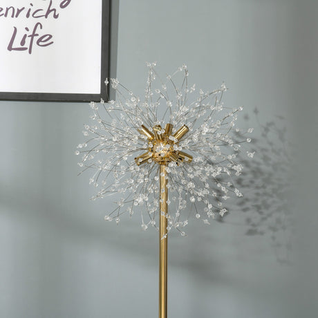 Elegant Wise Galleria Floor Lamp with a decorative design and crystal accents for stylish illumination