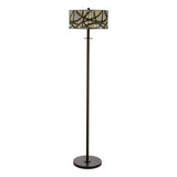 Orsina Floor Lamp with Decorative Shade and Sleek Metal Base for Stylish Home Lighting
