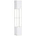 Stylish white floor lamp with bookshelf shelves for modern living spaces