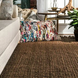 Nisu Home Floor Rug in a Textured Design, Perfect for Living Room Decor and Comfort