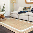 Stylish Nisu Home floor rug in a modern living room alongside a sofa and decor