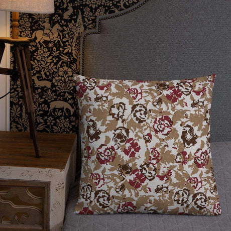 Shades 4 Seasons Floral Pattern Couch Cushion Decor 22×22 Shades 4 Seasons