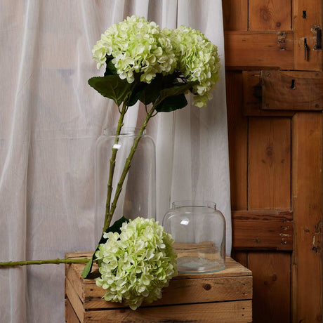 Shades 4 Seasons Realistic Green Hydrangea Single Stem Shades 4 Seasons