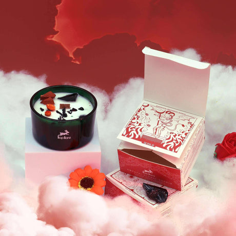 Hop Hare Crystal Magic Flower Candle - The Devil AW-Dropship