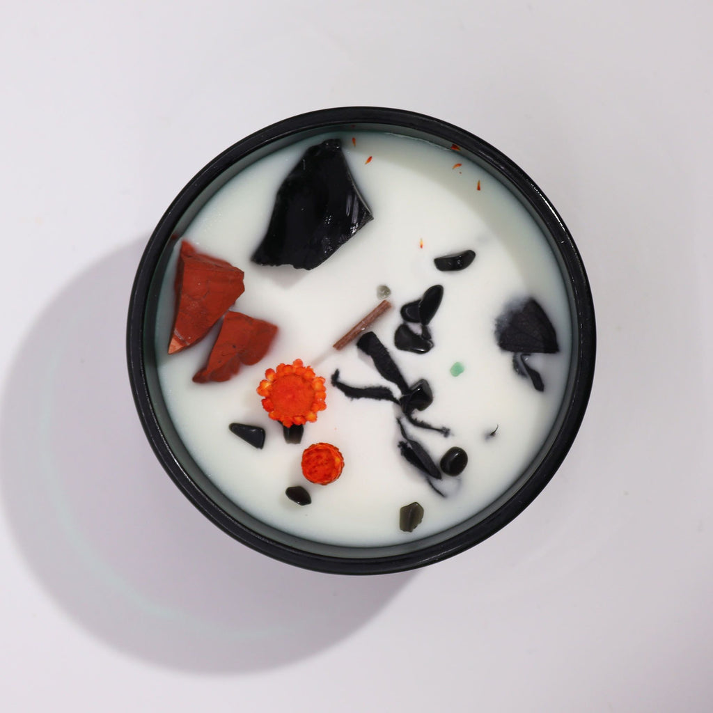 Hop Hare Crystal Magic Flower Candle - The Devil AW-Dropship