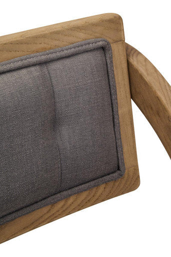 Orsina Folding Chair with Cushioned Backrest and Wooden Frame for Comfort and Style