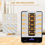 Wise Galleria Food Dehydrator with 360-degree air circulation for evenly dried results