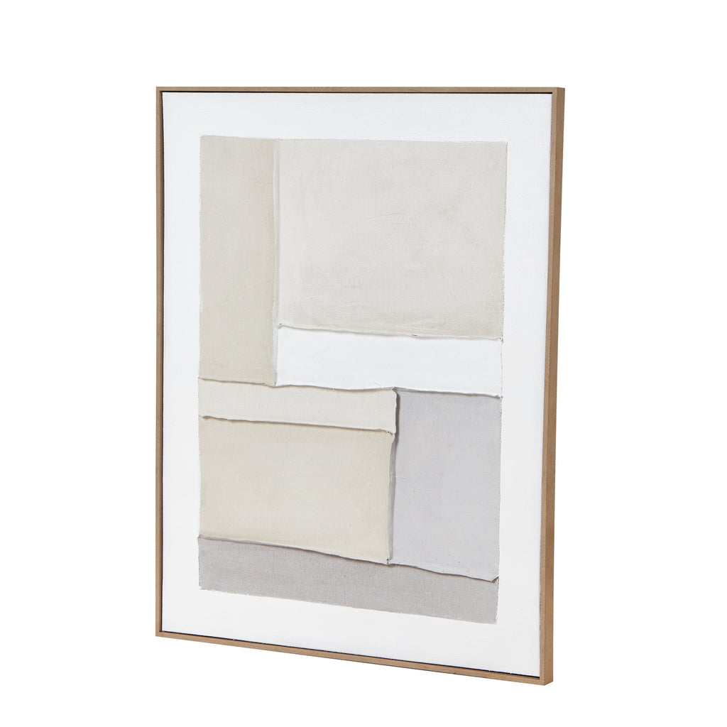 Contempo Alpha Framed Painting On Canvas Shades 4 Seasons