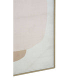 Orsina Wall Art featuring soft pastel colours and an elegant gold frame for modern decor