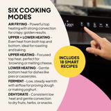 Fridja Digital Air Fryer with six cooking modes for versatile cooking and 18 smart recipes