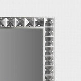 Elegant Full Length Mirror with diamond-styled frame for modern home decor