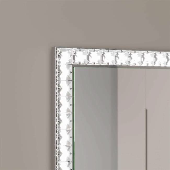 Elegant Full Length Mirror by Hollywood Mirrors with a Decorative Bevelled Edge