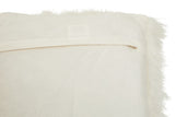 Orsina Fur Cushion in Cream with Soft Texture and Elegant Design for Home Decor
