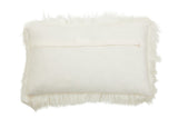 Orsina Fur Cushion with Soft Texture and Fluffy Edges for Stylish Home Decor