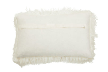 Orsina Fur Cushion with Soft Texture and Fluffy Edges for Stylish Home Decor