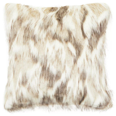 Soft Orsina Fur Cushion with a Luxurious Textured Design for Home Decor