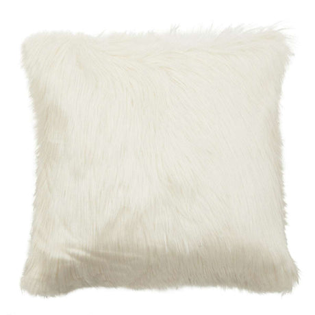 Orsina Soft White Fur Cushion for Comfortable and Stylish Home Decor