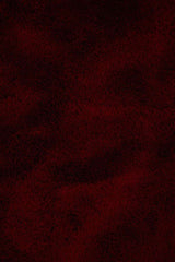 Orsina Deep Red Soft Fur Throw for Cozy Home Decor and Warmth