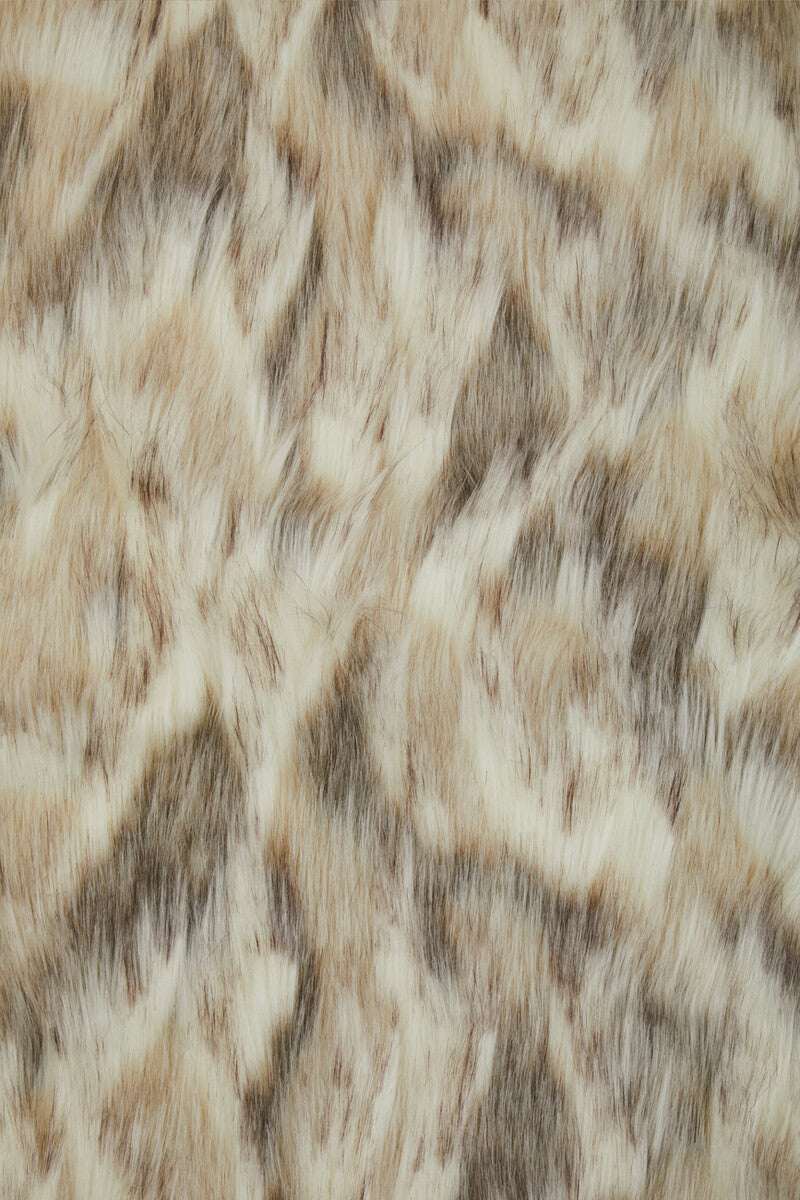 Orsina Soft Brown Fur Throw with a Luxurious Textured Pattern for Warmth and Comfort