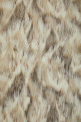 Orsina Soft Brown Fur Throw with a Luxurious Textured Pattern for Warmth and Comfort
