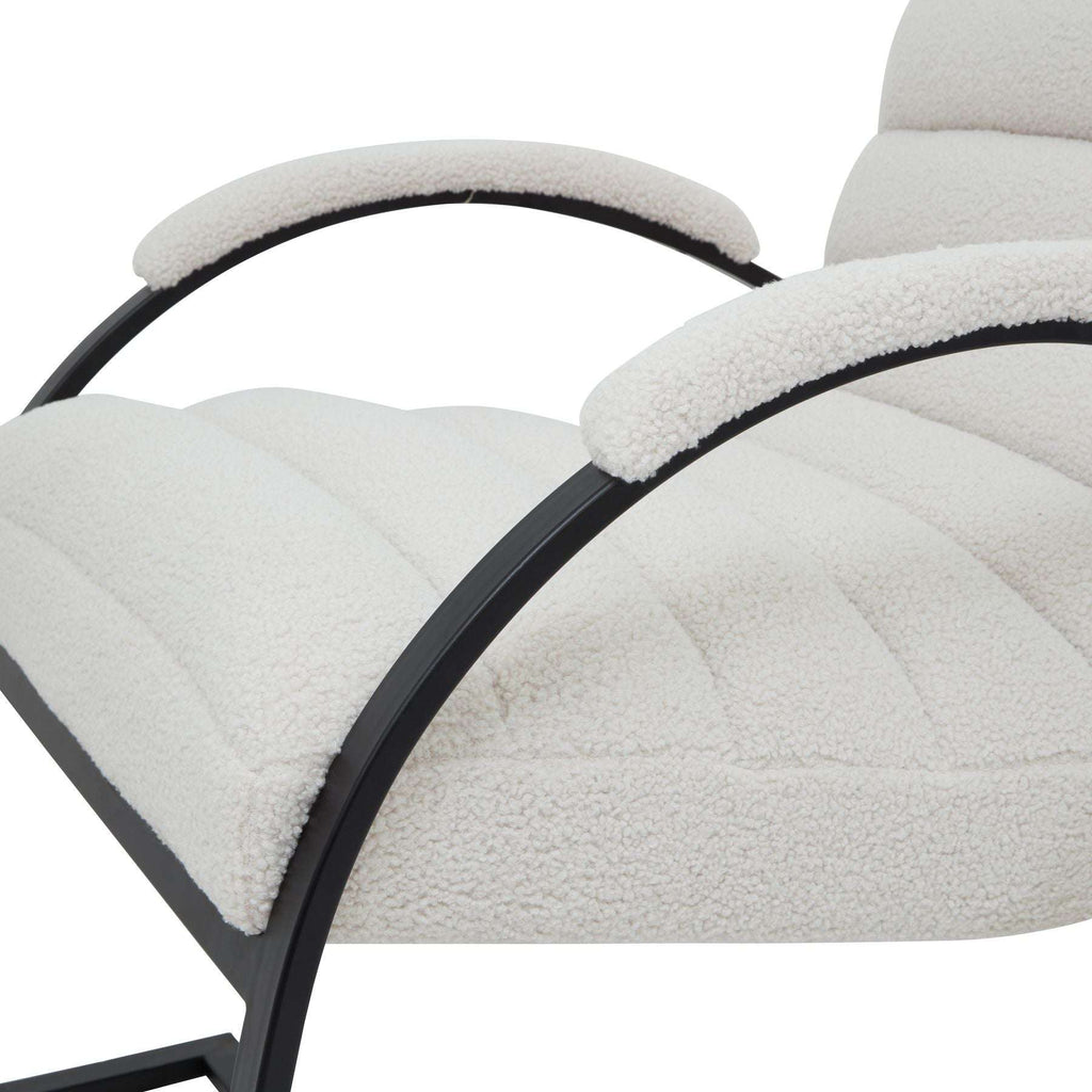 Shades 4 Seasons Ark Chair - Modern Boucle Occasional Chair Shades 4 Seasons
