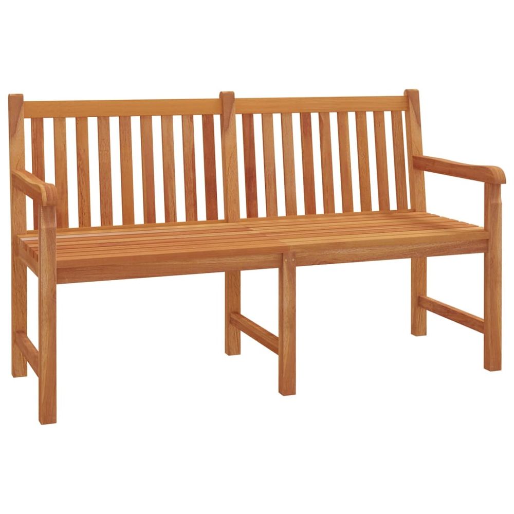 vidaXL 3 Piece Garden Dining Set Solid Wood Teak vidaXL