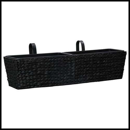 vidaXL Garden Planters 2 pcs Water Hyacinth vidaXL
