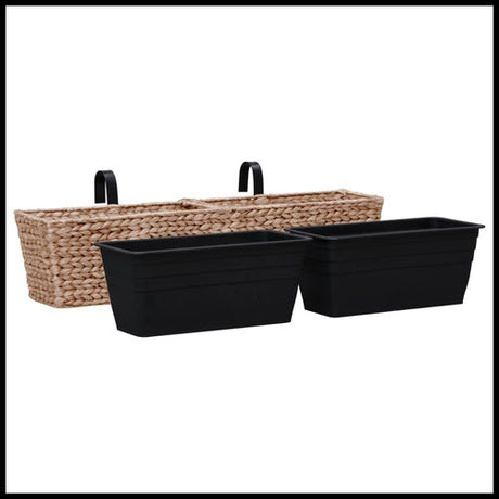 vidaXL Garden Planters 2 pcs Water Hyacinth vidaXL