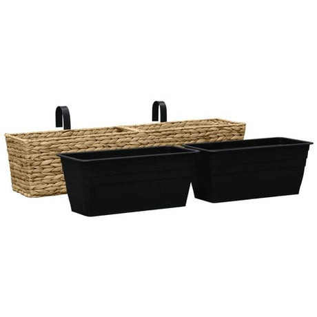 vidaXL Garden Planters 2 pcs Water Hyacinth vidaXL
