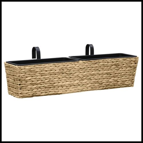 vidaXL Garden Planters 2 pcs Water Hyacinth vidaXL