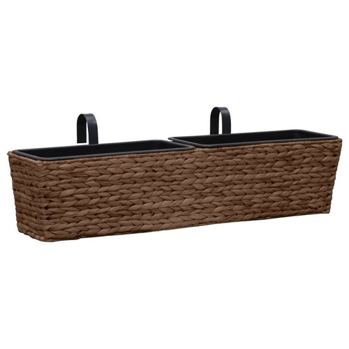 vidaXL Garden Planters 2 pcs Water Hyacinth vidaXL