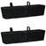 vidaXL Garden Planters 2 pcs Water Hyacinth black vidaXL